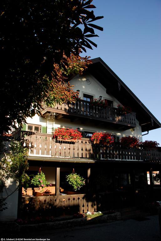 Landgasthof Drei Rosen Bernried am Starnberger See Bagian luar foto
